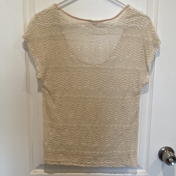 Nordstrom Painted Threads Lace Top - Picture 2 of 2